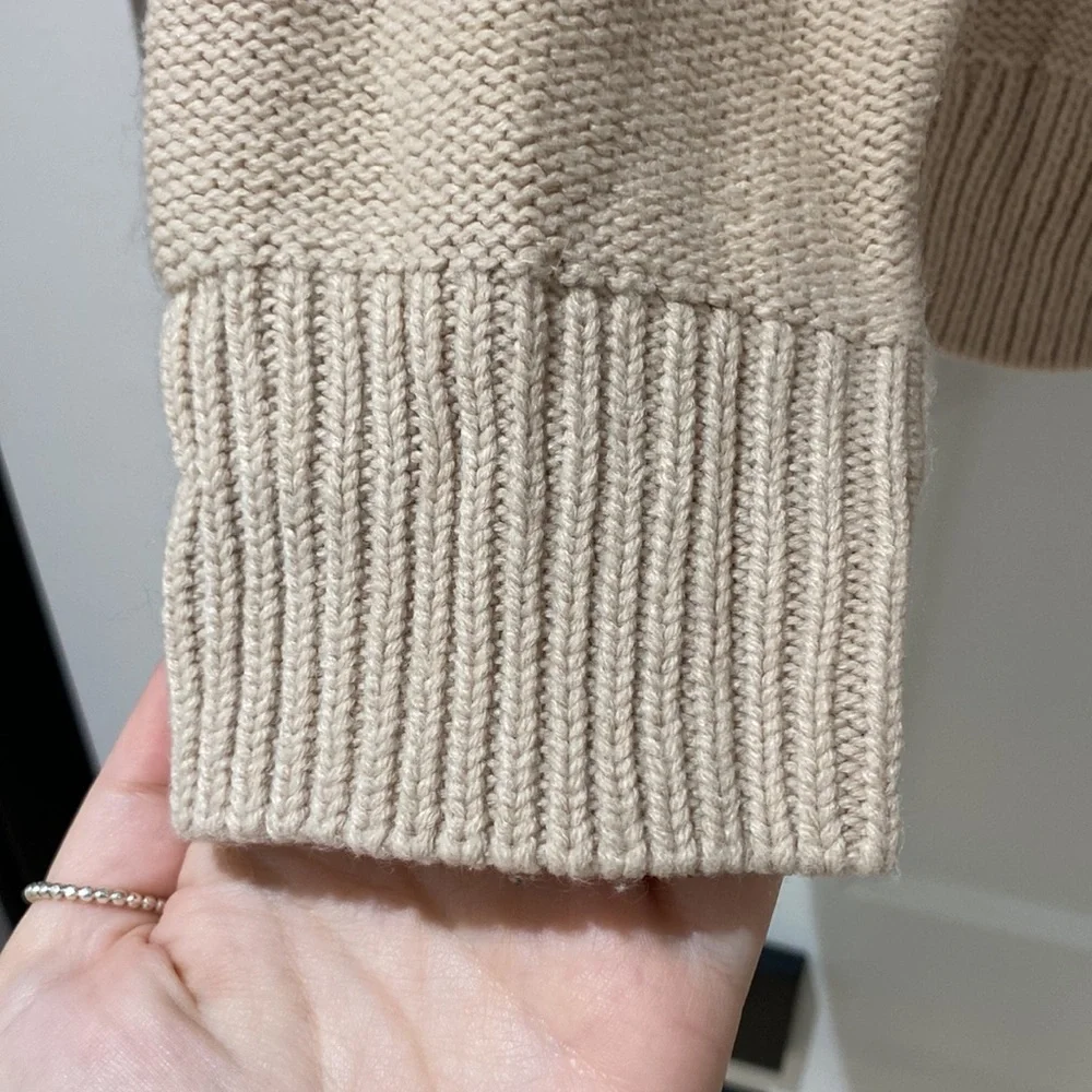 Joe Fresh x Jillian Harris Pink Cable Knit Sweater - Picture 4 of 10